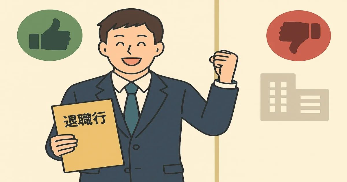 総務経験者が語る退職代行のメリットとデメリット