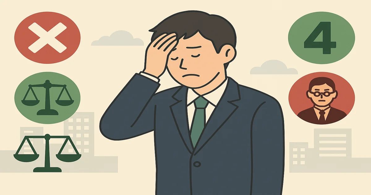 退職代行で失敗しやすい人の特徴と成功するための対策を示した図