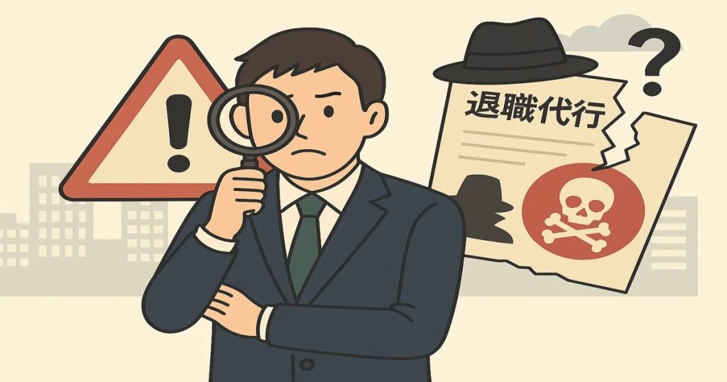 違法業者のトラブルと安全な退職代行の見分け方を紹介
